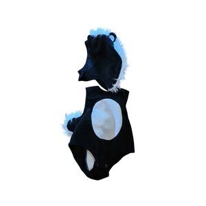 Black and White Skunk Infant Toddler Halloween Costume